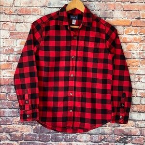The Childrens Place Boy's Button Down Shirt